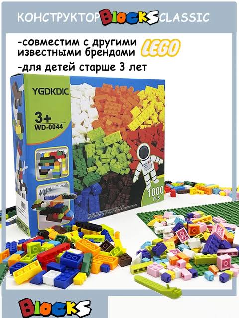 1000 LEGO BLOCKS