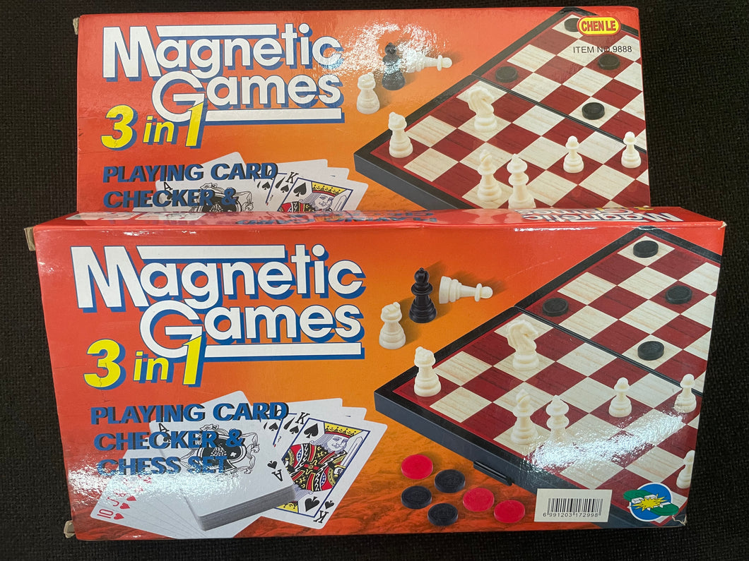 MAGNETIC GAMES 3IN1
