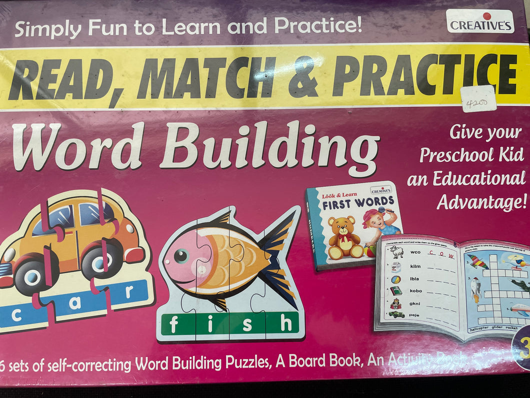 READ,MATCH& PRACTICE (WORD BUILDING)